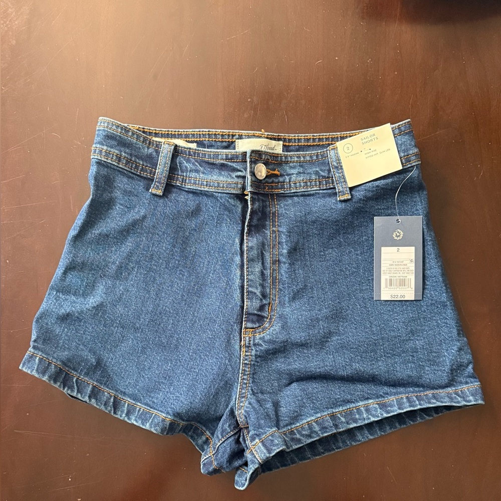 Target Denim Sailor Shorts